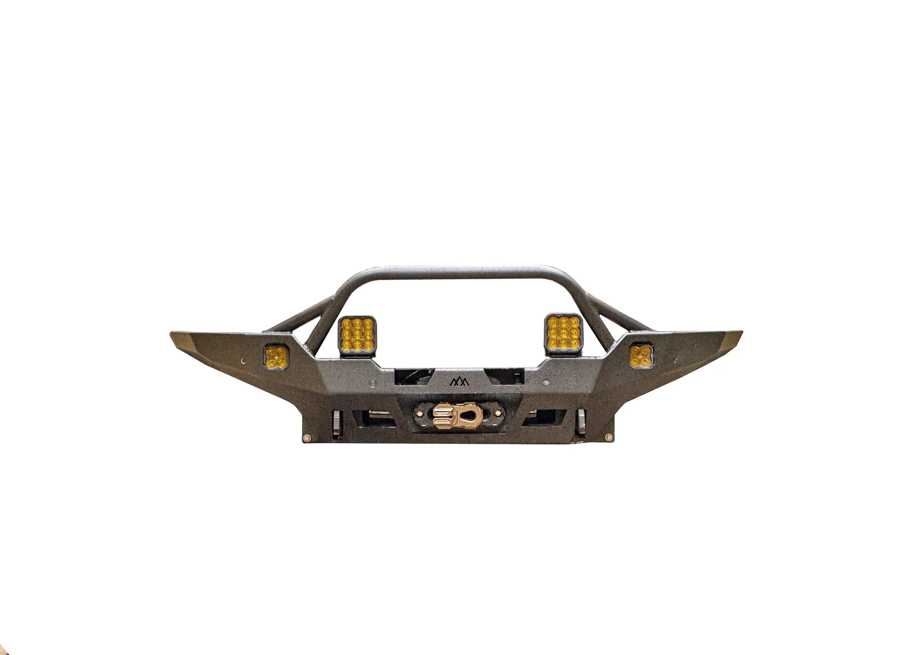 Backwoods Adventure Mods Front Bumper Hi-Lite Overland Toyota Tacoma Front Bumper 4th Gen (2024-2026) [Prerunner Bull Bar]