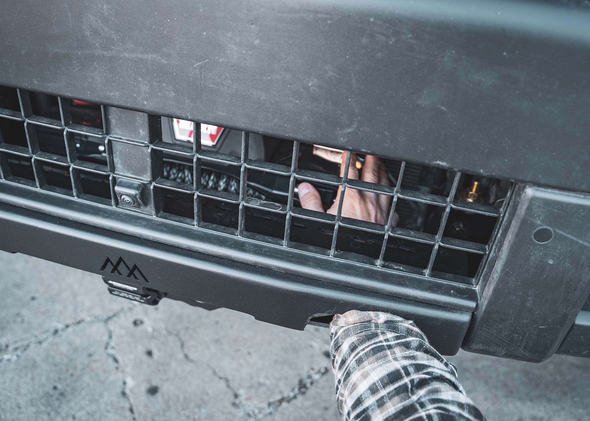 Backwoods Adventure Mods Front Bumper Toyota Land Cruiser 250 Hidden Winch Front Bumper (2024-2025)