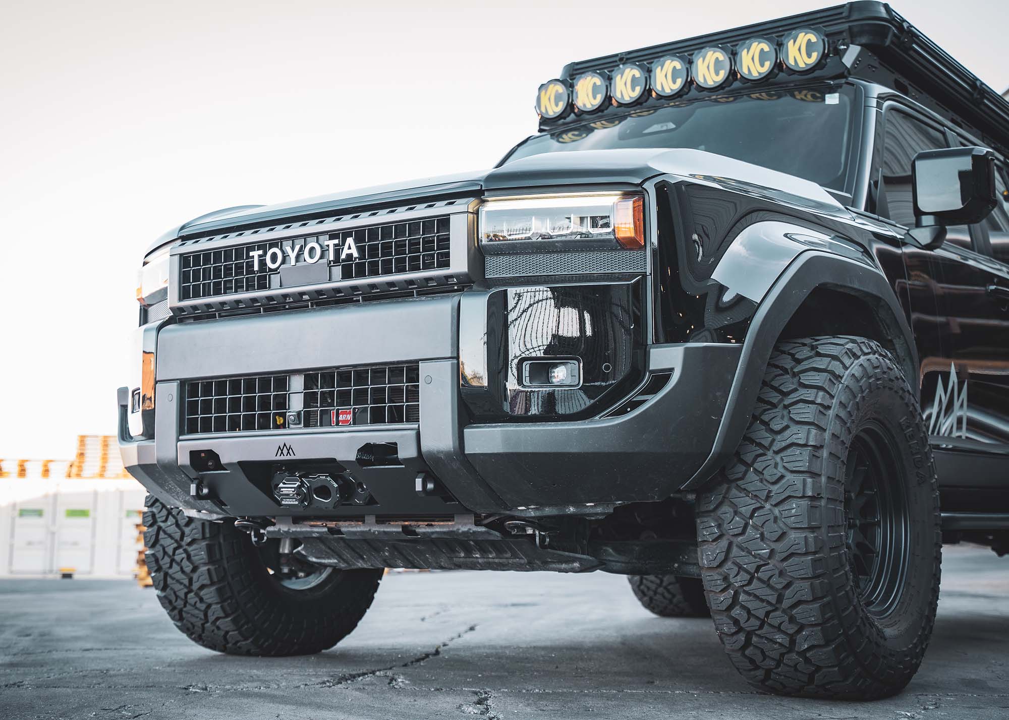 Backwoods Adventure Mods Front Bumper Toyota Land Cruiser 250 Hidden Winch Front Bumper (2024-2025)