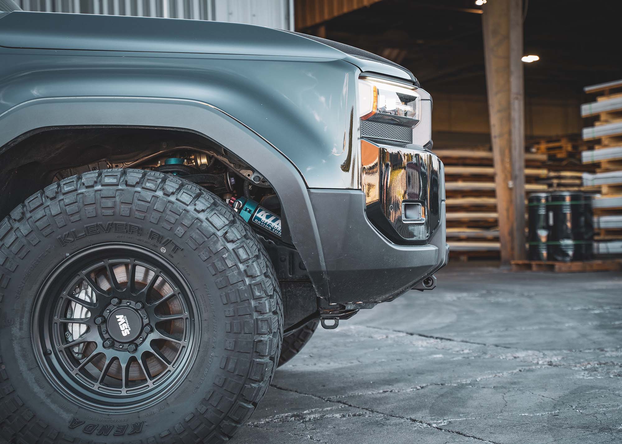 Backwoods Adventure Mods Front Bumper Toyota Land Cruiser 250 Hidden Winch Front Bumper (2024-2025)