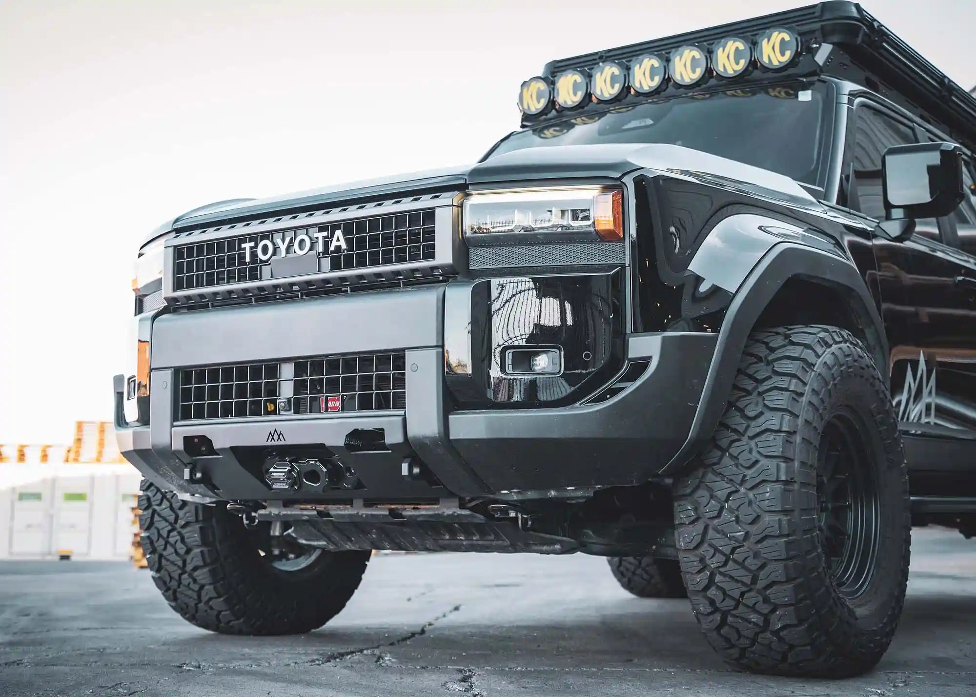 Backwoods Adventure Mods Front Bumper Toyota Land Cruiser 250 Hidden Winch Front Bumper (2024-2026)