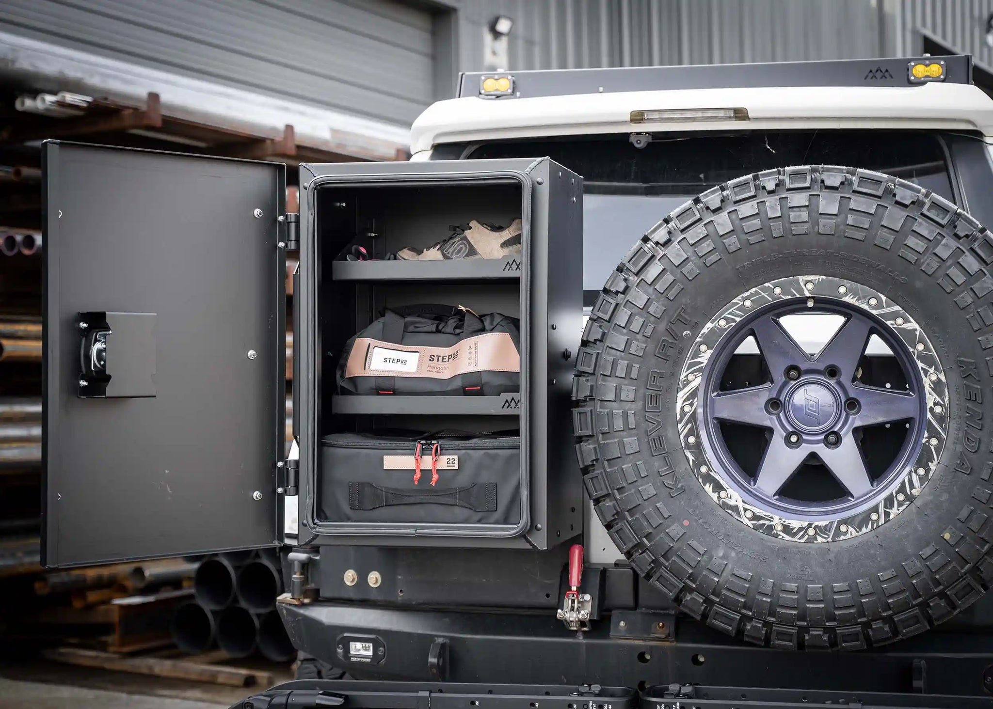 Backwoods Adventure Mods Interior Storage Universal Overland Storage Box (19x28x15)