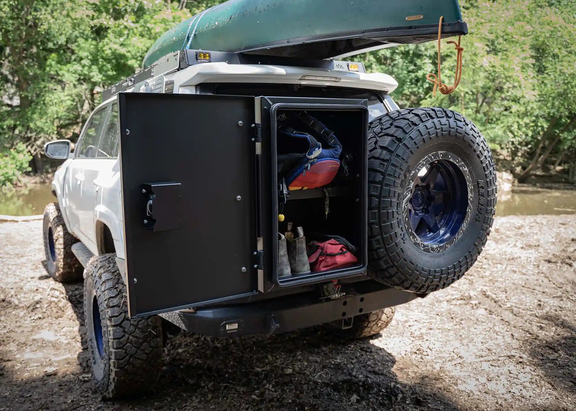 Backwoods Adventure Mods Interior Storage Universal Overland Storage Box (19x28x15)