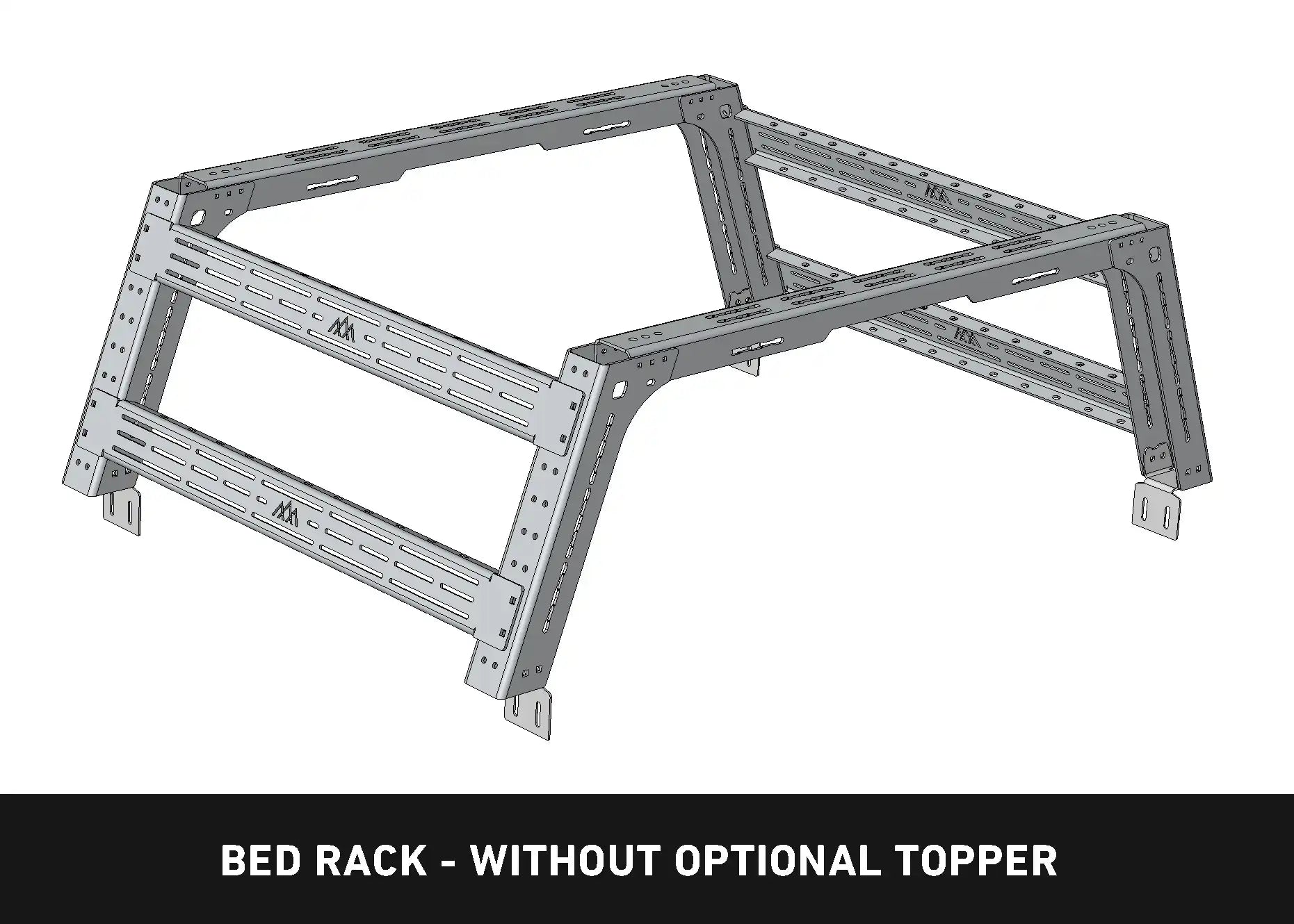 Backwoods Adventure Mods Jeep Gladiator Bed Rack - DRIFTR Topper (Add-on)