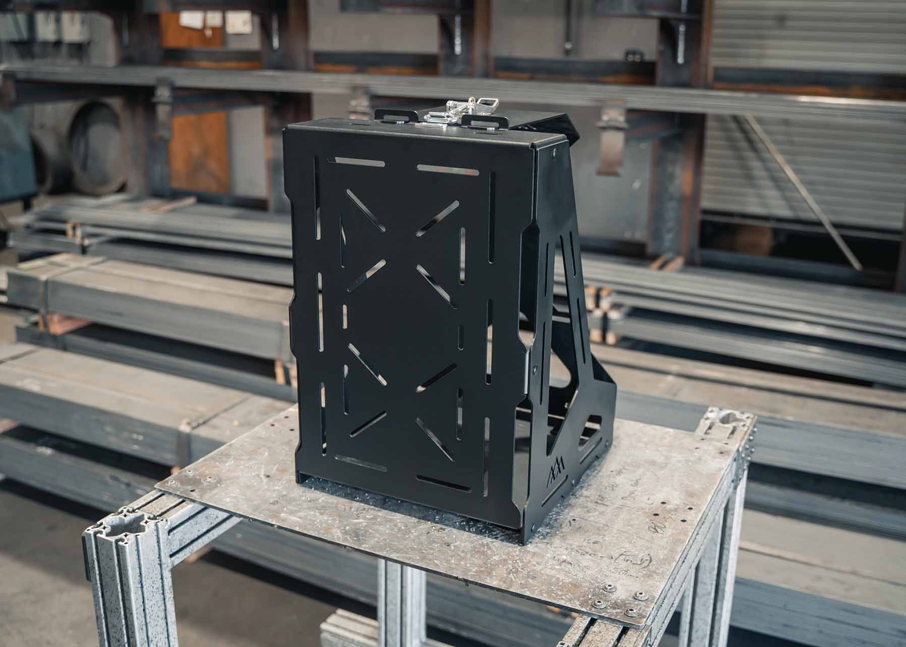 Backwoods Adventure Mods Jerry's Can Holder - Dual Universal Jerry Can Carrier