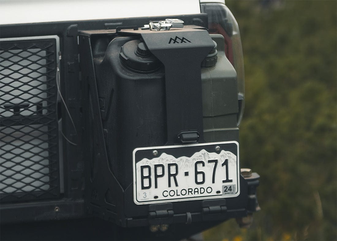 Backwoods Adventure Mods Jerry's Can Holder - Dual Universal Jerry Can Carrier