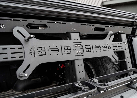 Backwoods Adventure Mods Racks Universal Dogbone Aluminum Traction Board Mount