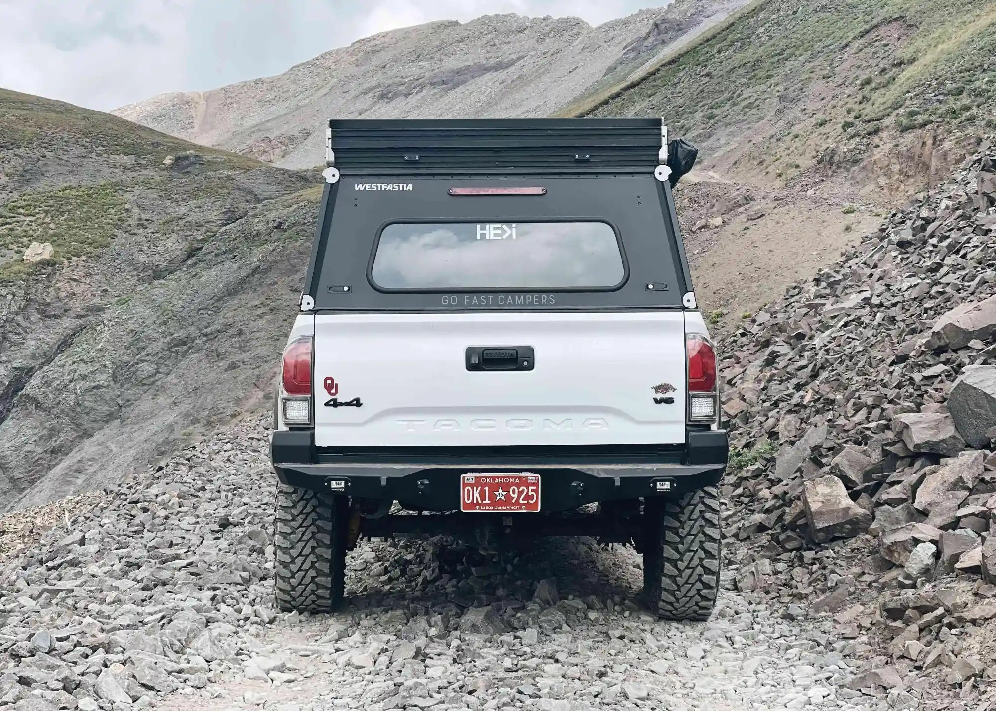 Backwoods Adventure Mods Rear Bumper Hi-Lite Overland Toyota Tacoma Rear Bumper 3rd Gen (2016-2023)
