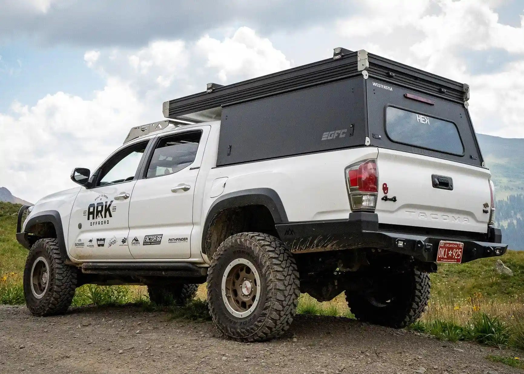 Backwoods Adventure Mods Rear Bumper Hi-Lite Overland Toyota Tacoma Rear Bumper 3rd Gen (2016-2023)