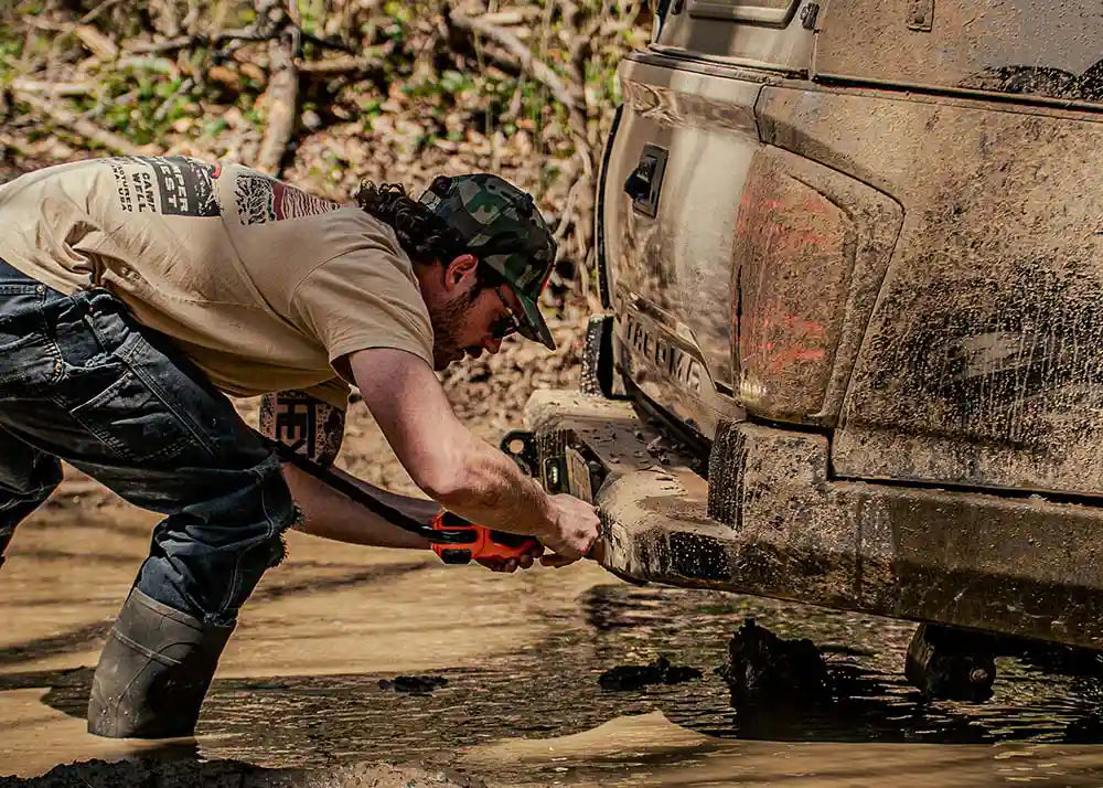 Backwoods Adventure Mods Rear Bumper Hi-Lite Overland Toyota Tacoma Rear Bumper 3rd Gen (2016-2023)