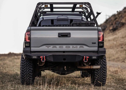 Backwoods Adventure Mods Rear Bumper Hi-Lite Overland Toyota Tacoma Rear Bumper 3rd Gen (2016-2023)