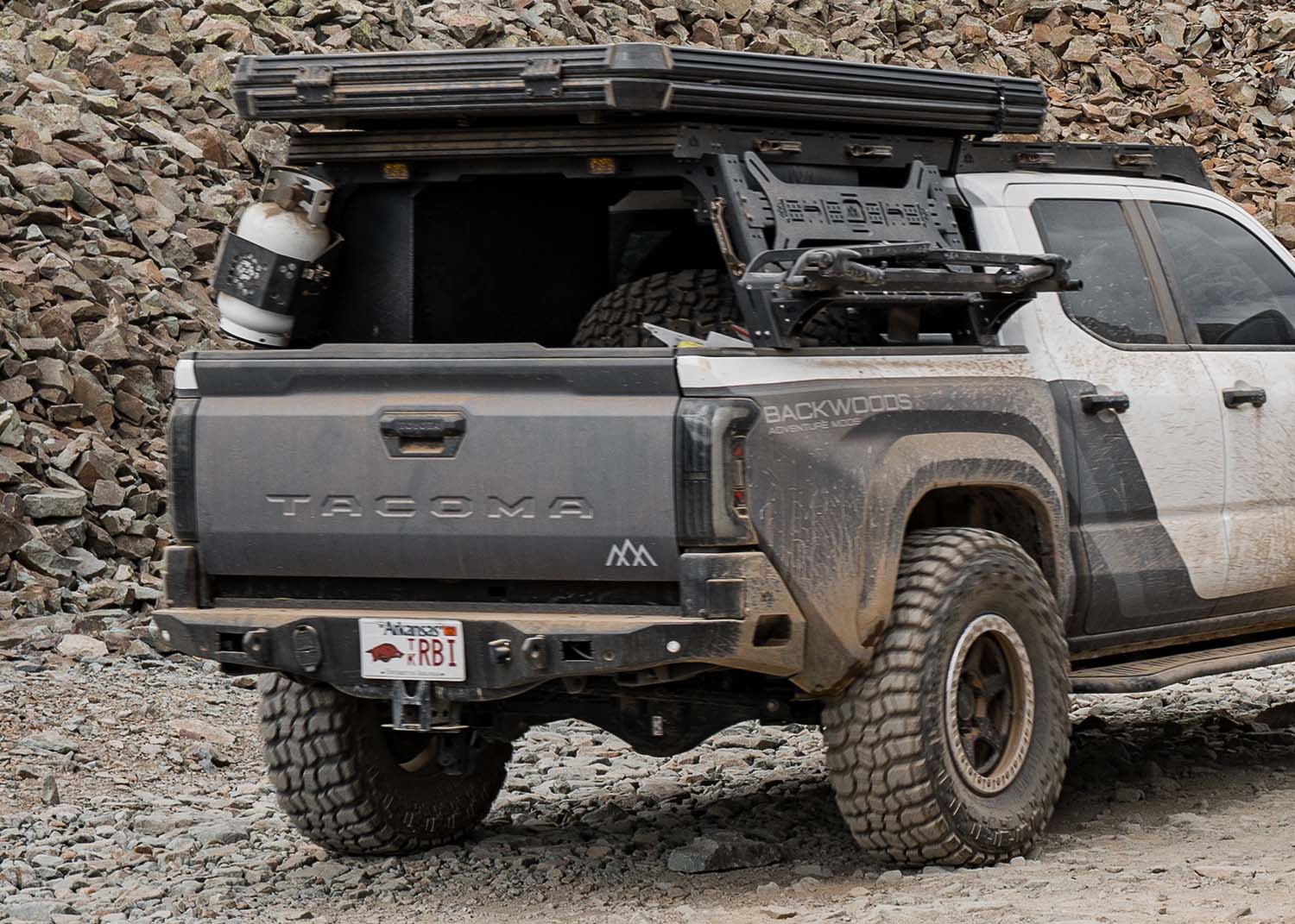 Backwoods Adventure Mods Rear Bumper Toyota Tacoma 4th Gen (2024+) Rear Bumper