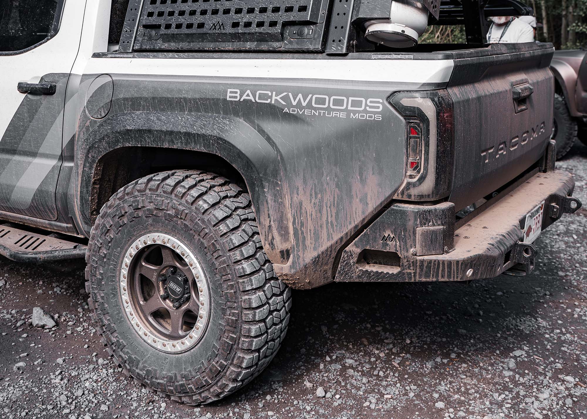 Backwoods Adventure Mods Rear Bumper Toyota Tacoma 4th Gen (2024+) Rear Bumper