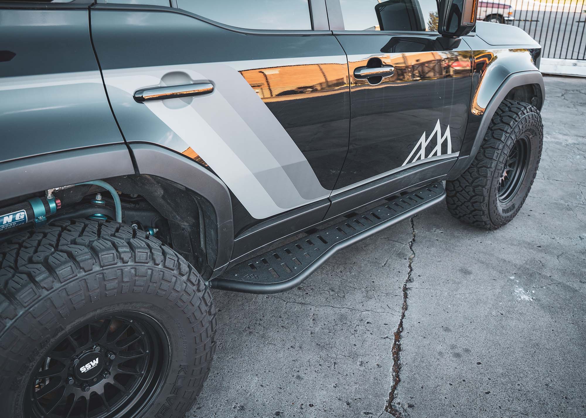 Backwoods Adventure Mods Rock Sliders Toyota Land Cruiser 250 Rock Sliders (2024-2026)