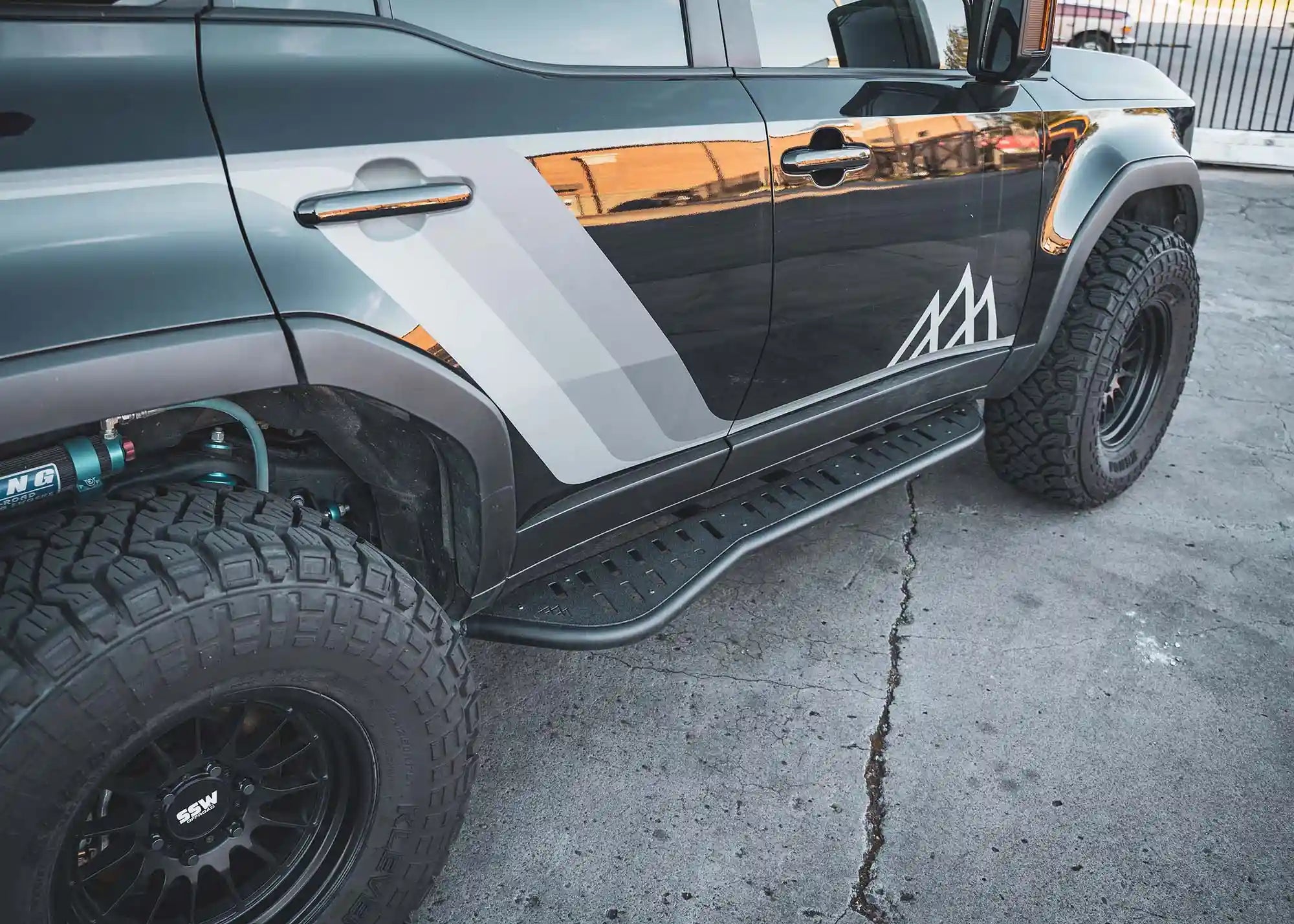 Backwoods Adventure Mods Rock Sliders Toyota Land Cruiser 250 Rock Sliders (2024-2026)