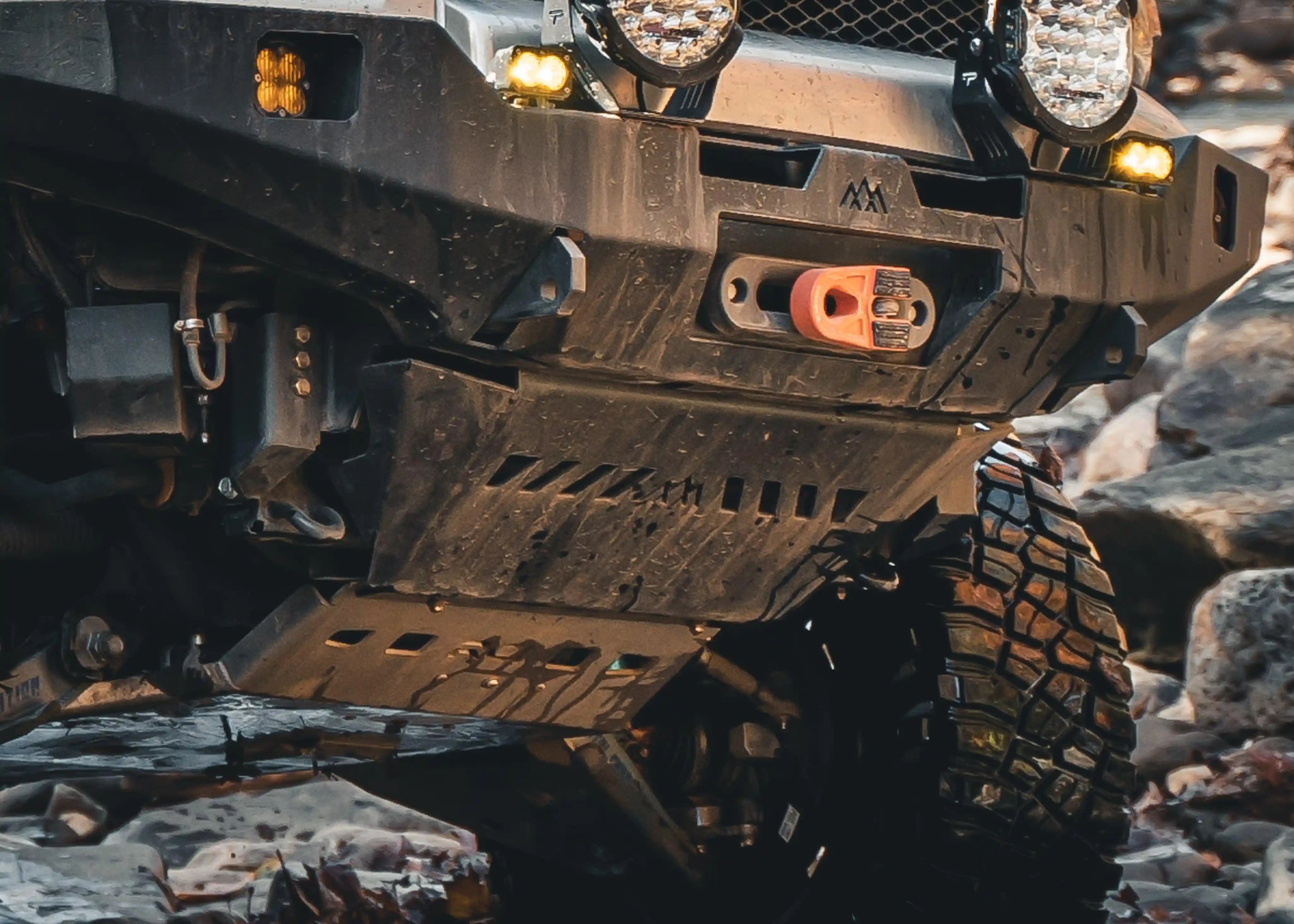 Backwoods Adventure Mods Skid Plate Toyota 4Runner 5th Gen (2010-2024) Aluminum Connector Skid Plate