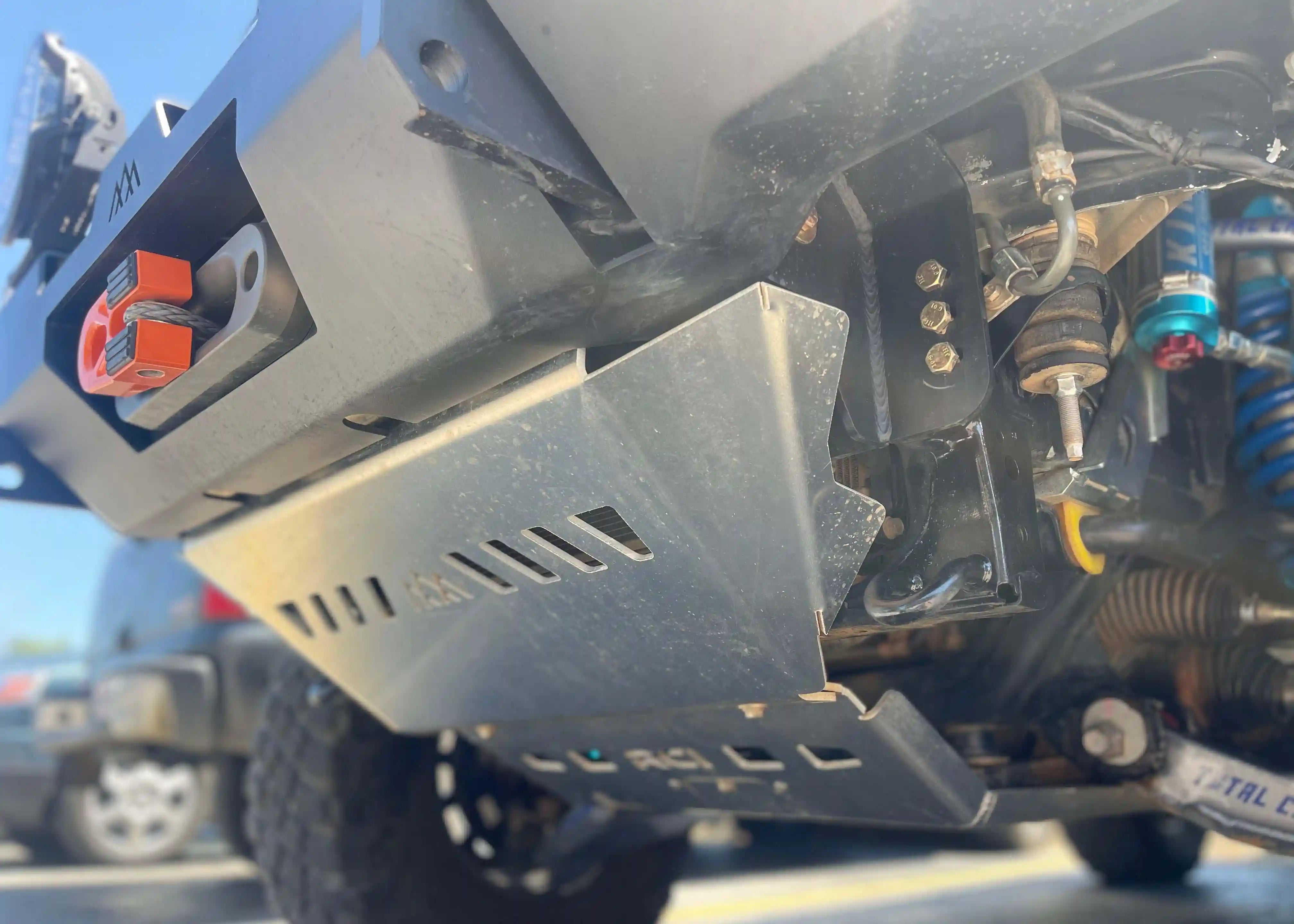 Backwoods Adventure Mods Skid Plate Toyota 4Runner 5th Gen (2010-2024) Aluminum Connector Skid Plate