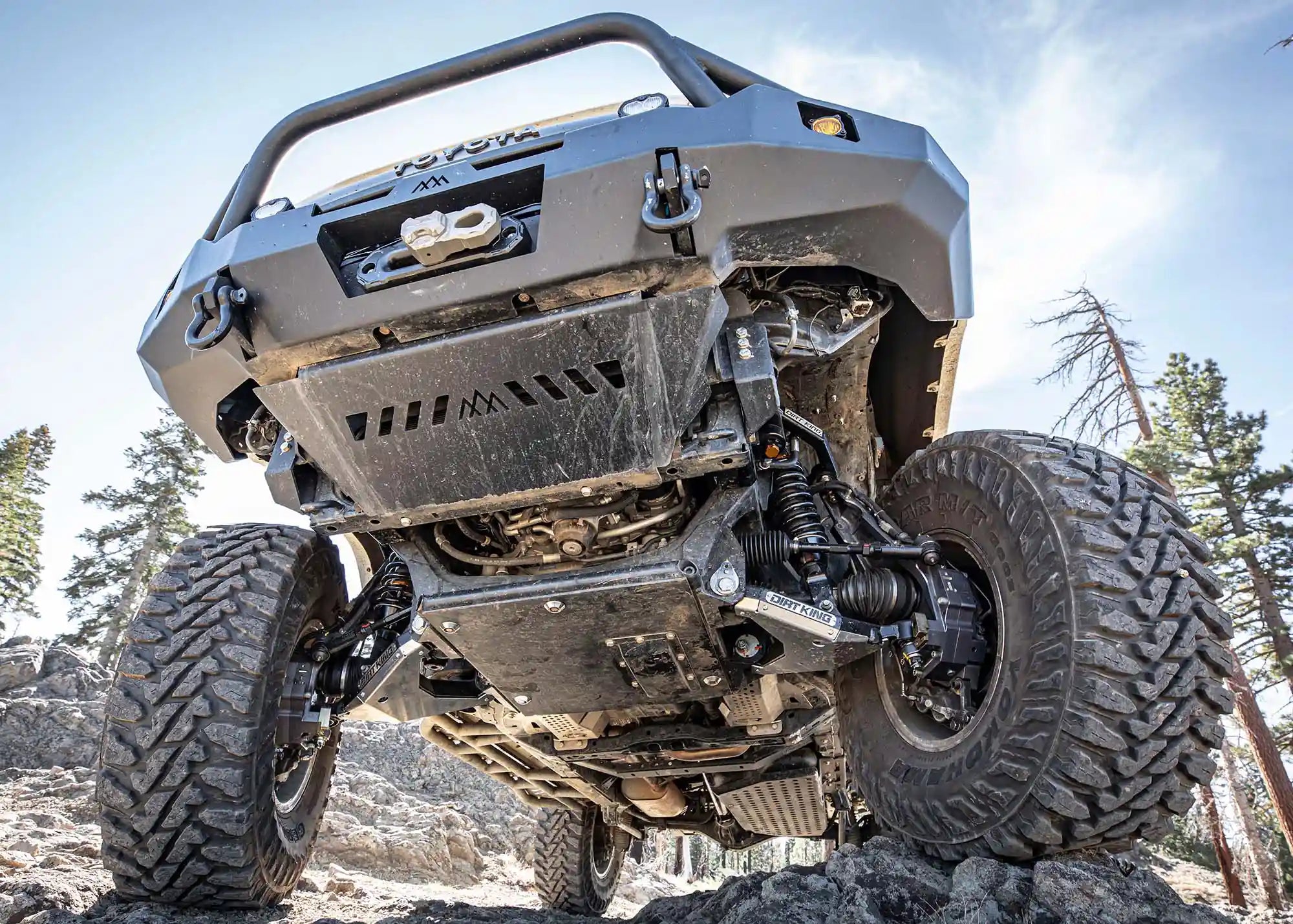 Backwoods Adventure Mods Skid Plate Toyota 4Runner 5th Gen (2010-2024) Aluminum Connector Skid Plate