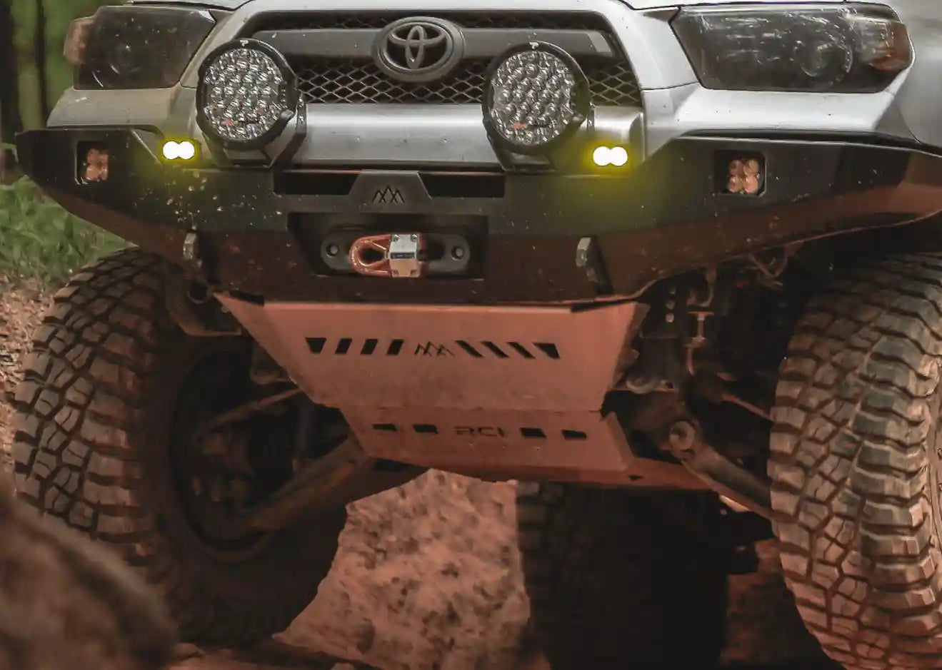 Backwoods Adventure Mods Skid Plate Toyota 4Runner 5th Gen (2010-2024) Aluminum Connector Skid Plate