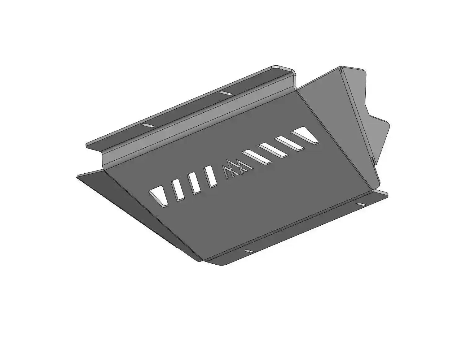 Backwoods Adventure Mods Skid Plate Toyota 4Runner 5th Gen (2010-2024) Aluminum Connector Skid Plate