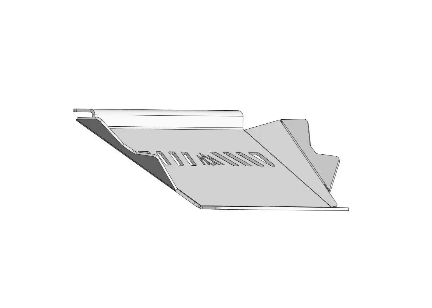 Backwoods Adventure Mods Skid Plate Toyota 4Runner 5th Gen (2010-2024) Aluminum Connector Skid Plate