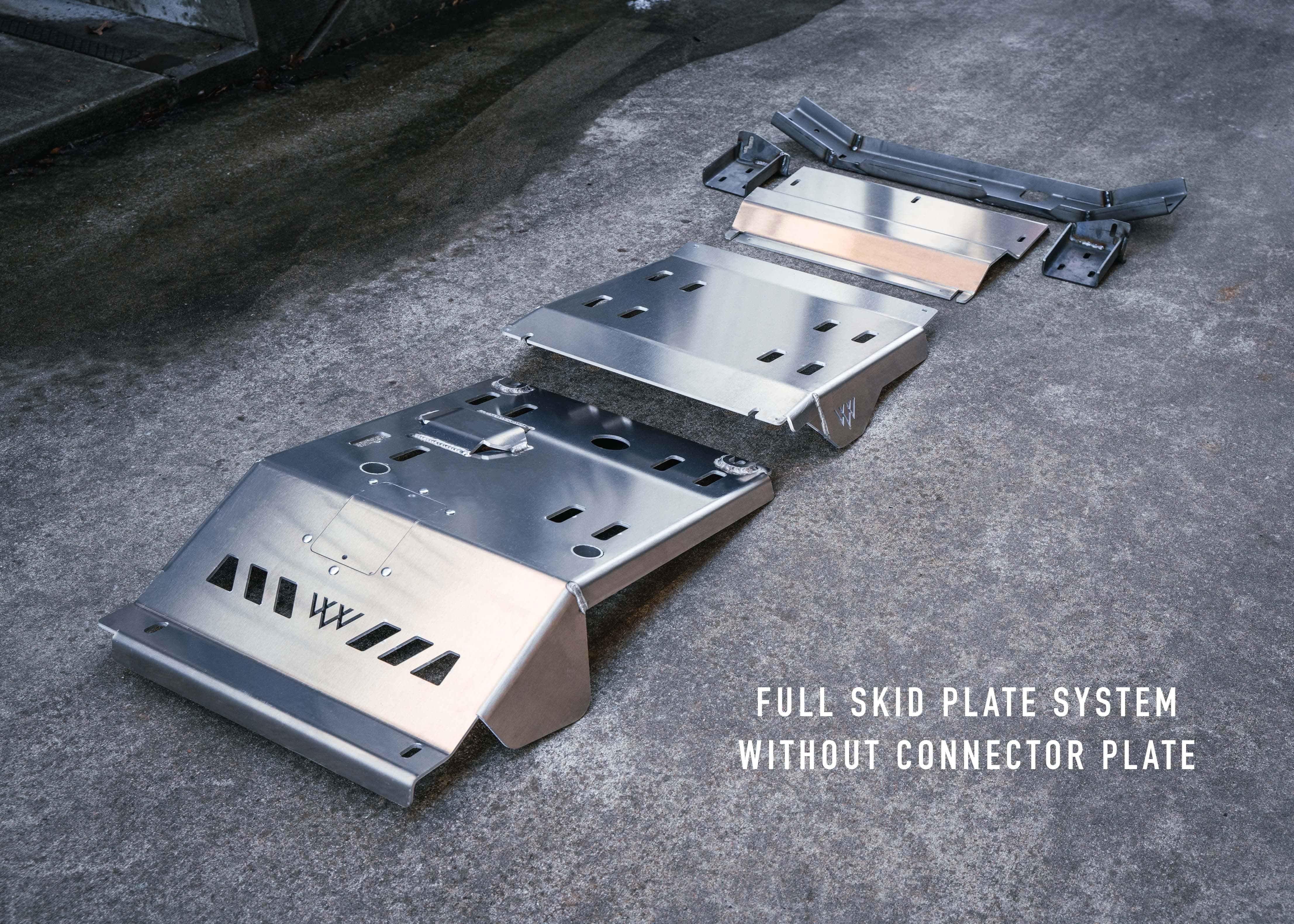 Backwoods Adventure Mods Skid Plate Toyota Tacoma (2005-2023) Full Aluminum Skid Plate System
