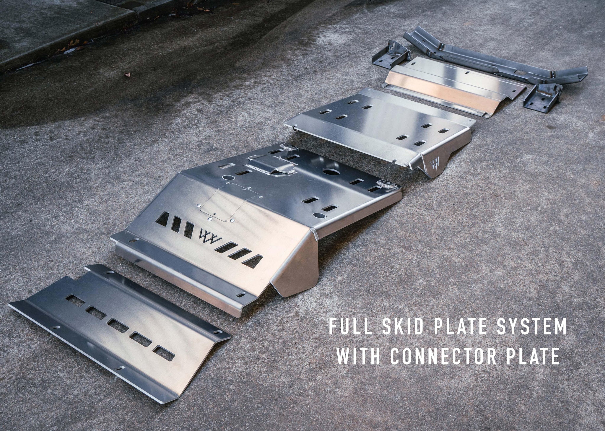 Backwoods Adventure Mods Skid Plate Toyota Tacoma (2005-2023) Full Aluminum Skid Plate System