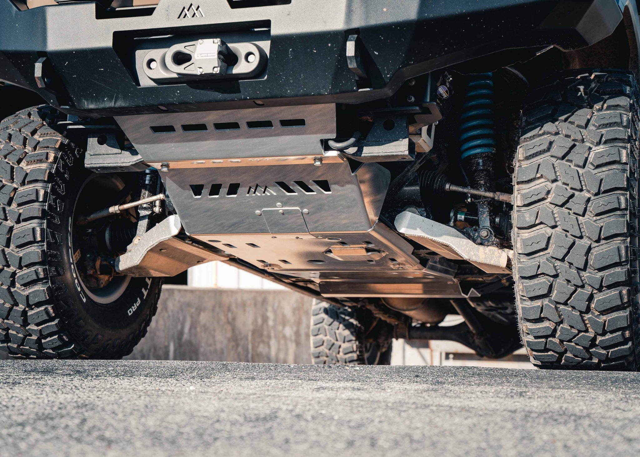 Backwoods Adventure Mods Skid Plate Toyota Tacoma (2005-2023) Full Aluminum Skid Plate System