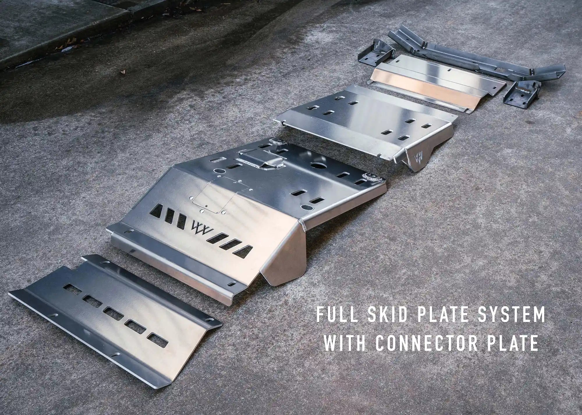 Backwoods Adventure Mods Skid Plate Toyota Tacoma (2005-2023) Full Aluminum Skid Plate System