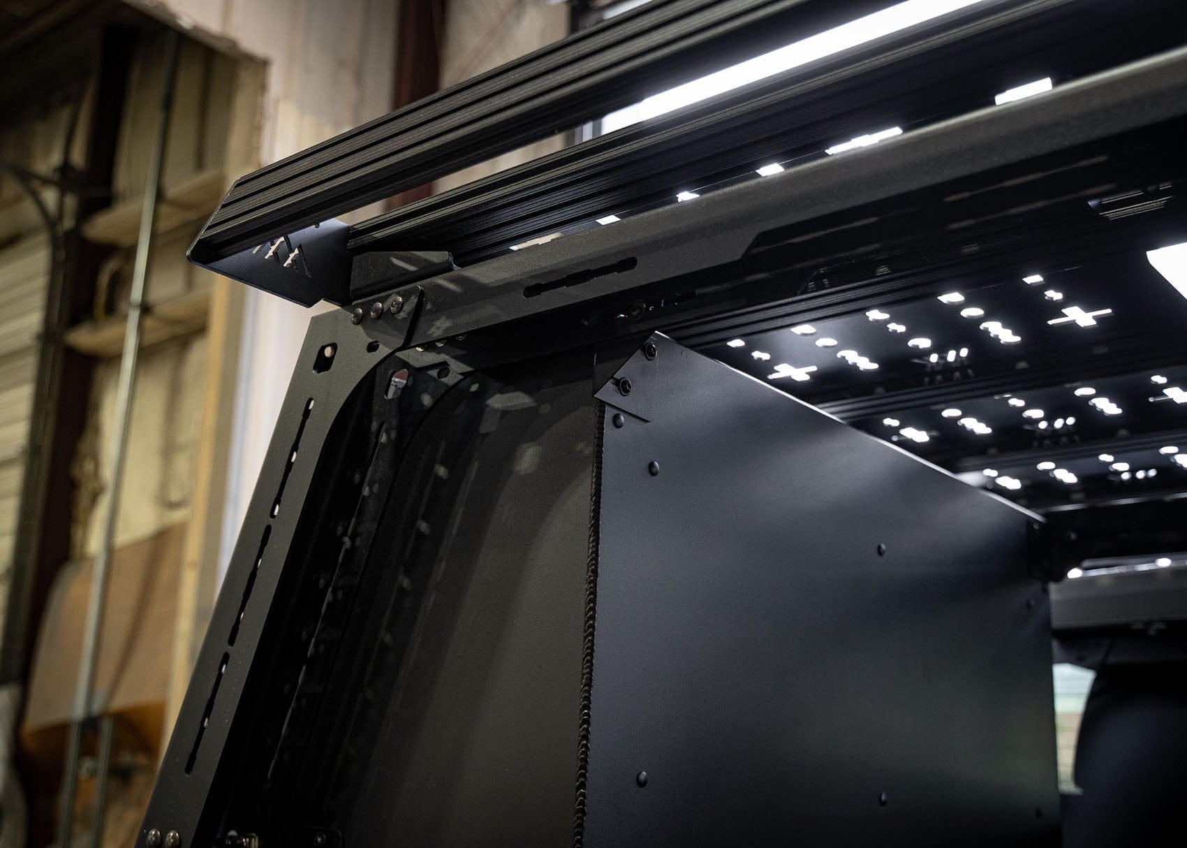 Backwoods Adventure Mods Storage Aluminum Bed Rack Storage Box - Toyota Tacoma