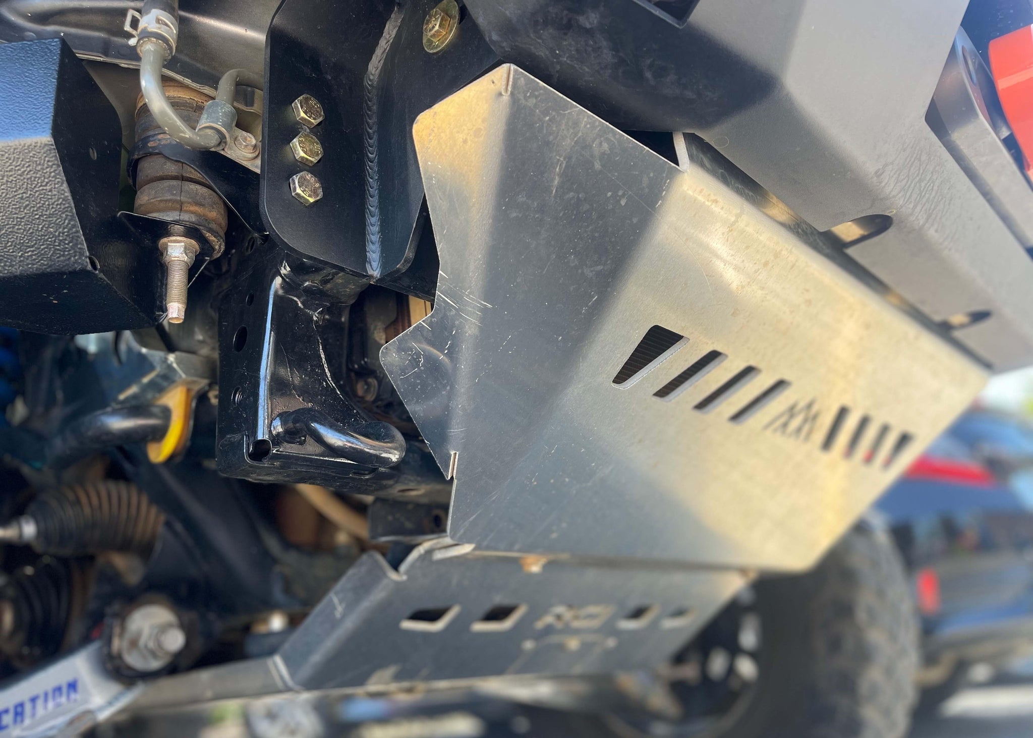 Backwoods Adventure Mods Toyota 4Runner 5th Gen (2010-2024) Aluminum Connector Skid Plate