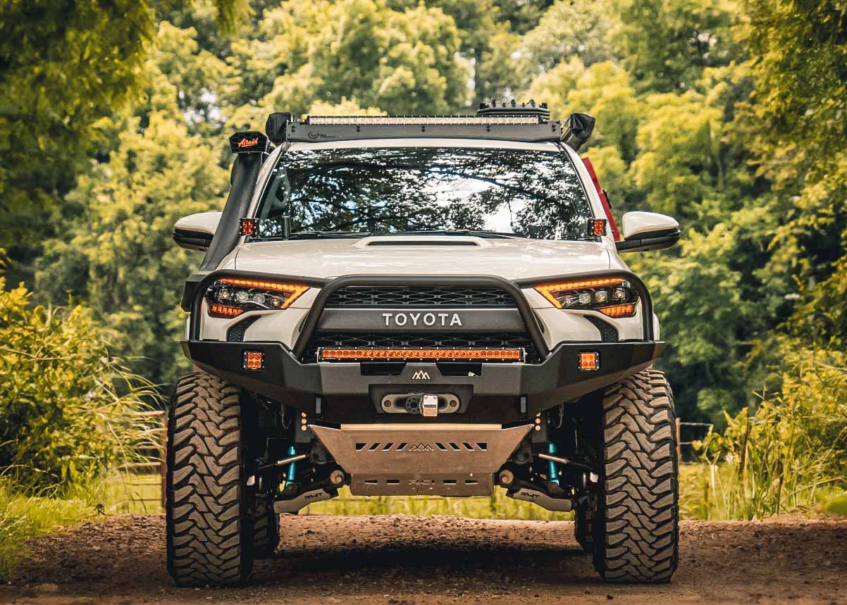 Backwoods Adventure Mods Toyota 4Runner 5th Gen (2010-2024) Hi-Lite Overland Front Bumper [Bull Bar]