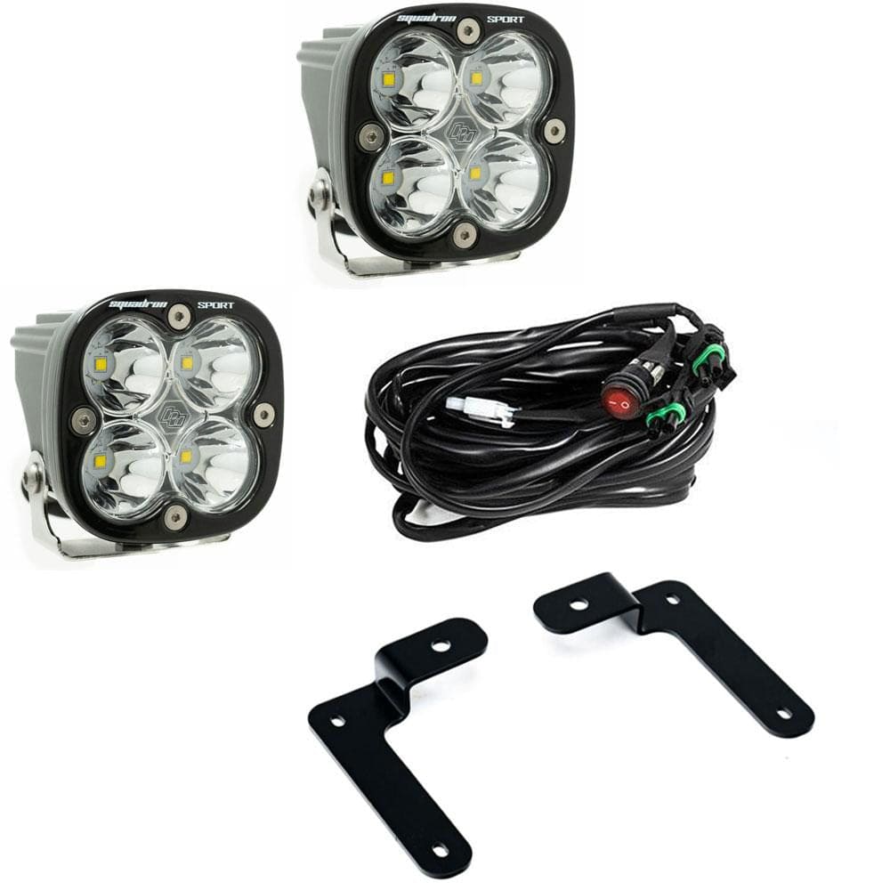 Baja Designs :ighting Jeep JL Wrangler / JT Gladiator A Pillar Light Kit - Baja Designs