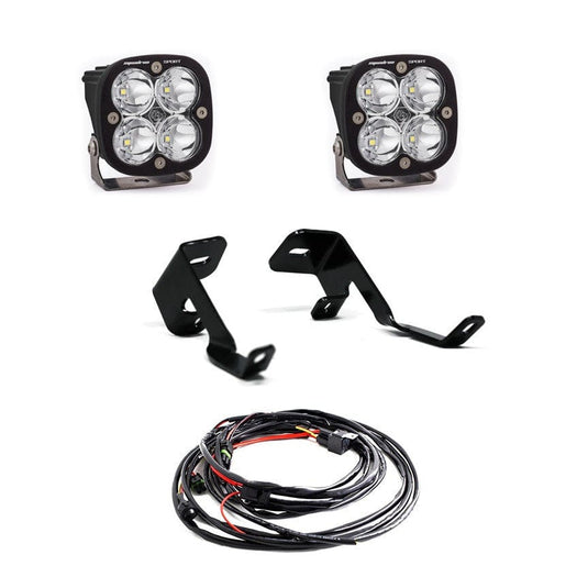 Baja Designs Lighting 15-20 F150/17-20 Raptor Squadron Pro A-Pillar Light Kit - Baja Designs