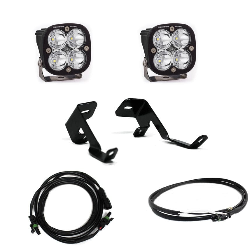 Baja Designs Lighting 15-20 F150/17-20 Raptor Squadron Sport A-Pillar Light Kit - Baja Designs