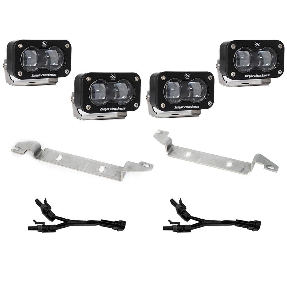 Baja Designs Lighting Baja Designs S2 SAE Fog Light Kit / 24+ Tacoma