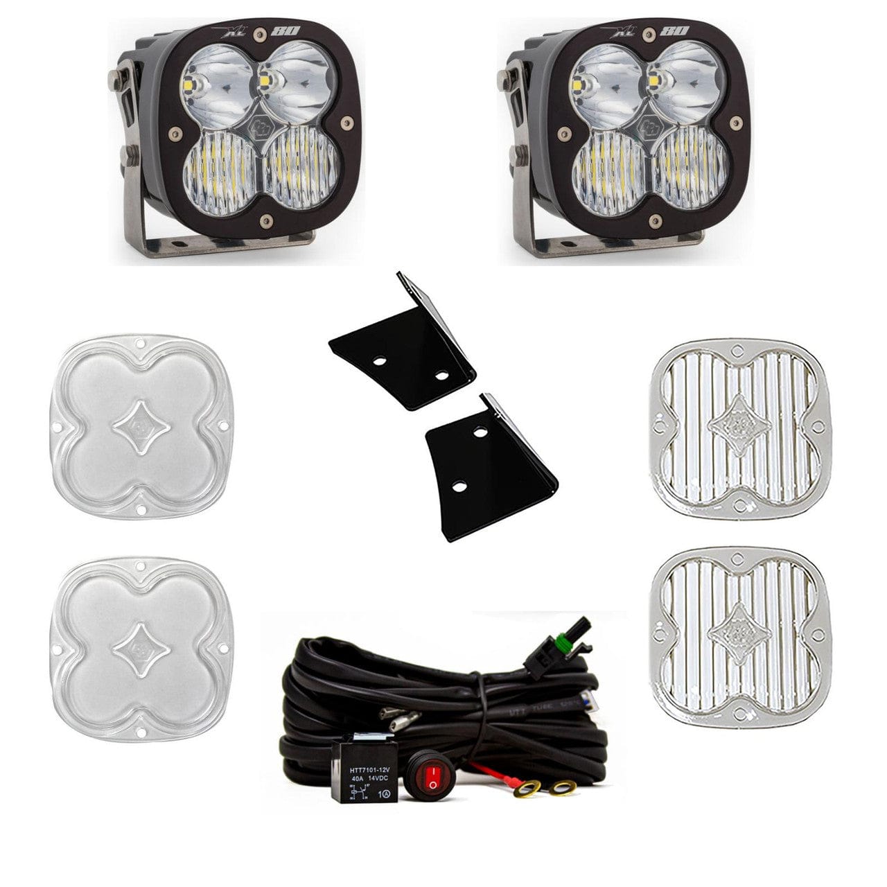 Baja Designs Lighting Jeep JK Wrangler A-Pillar XL Light Kit