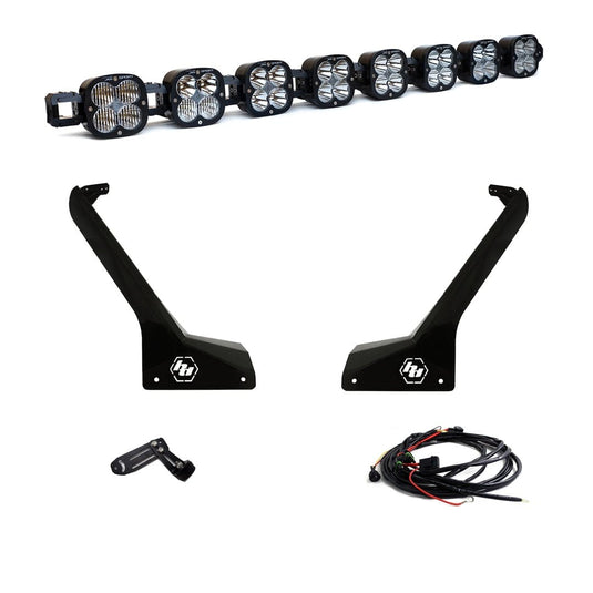 Baja Designs Lighting Jeep JL Wrangler / JT Gladiator 8XL Pod Roof Mount Light Kit - Non. 392, Mojave, 4XE Models