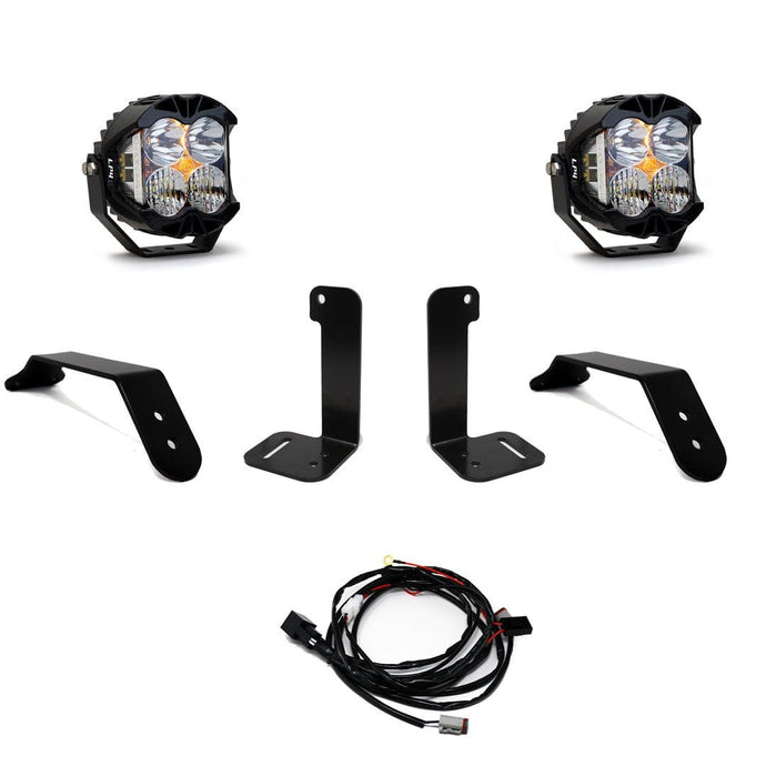 Baja Designs Lighting Jeep JL Wrangler / JT Gladiator LP4 Pro Bumper Light Kit - OE Plastic Bumper