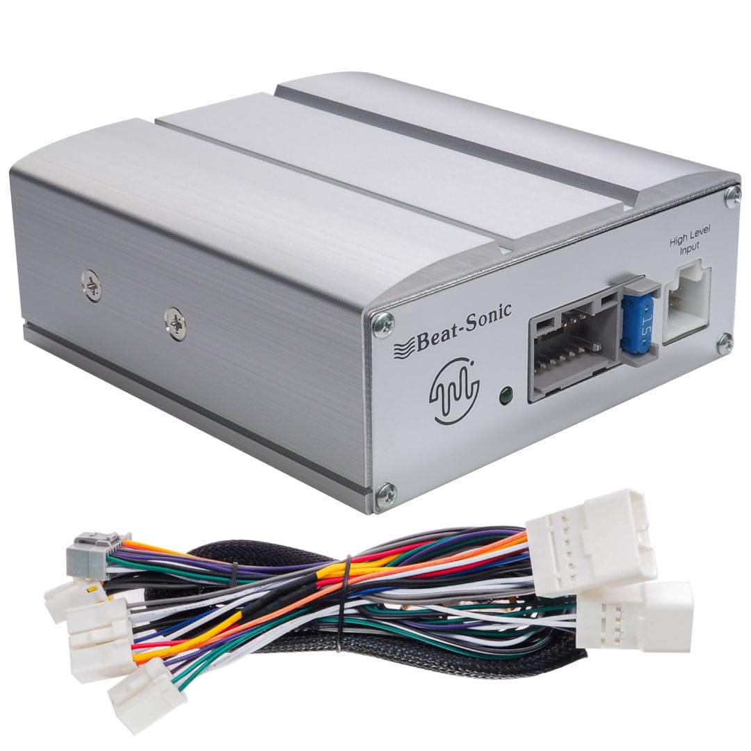 Beat-Sonic USA Amplifiers Beat-Sonic ENA-2T1 Plug and Play Amplifier Kit for 1987-2021 Toyota Scion and Subaru Models with 10 & 6 Pin Connectors