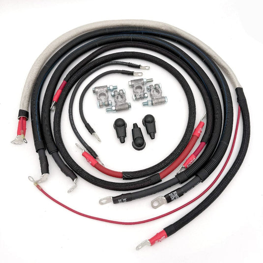 Big7Kits Battery And Electrical Ford Powerstroke 7.3 Diesel - F250/F350 Battery Cable Kit (1999-2003)
