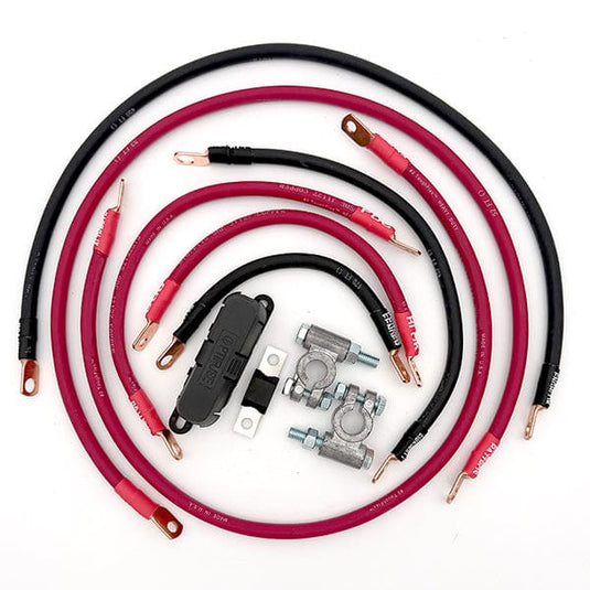 Big7Kits Battery And Electrical Jeep Cherokee XJ Big 7 Battery Cable Kit (1987-2001)