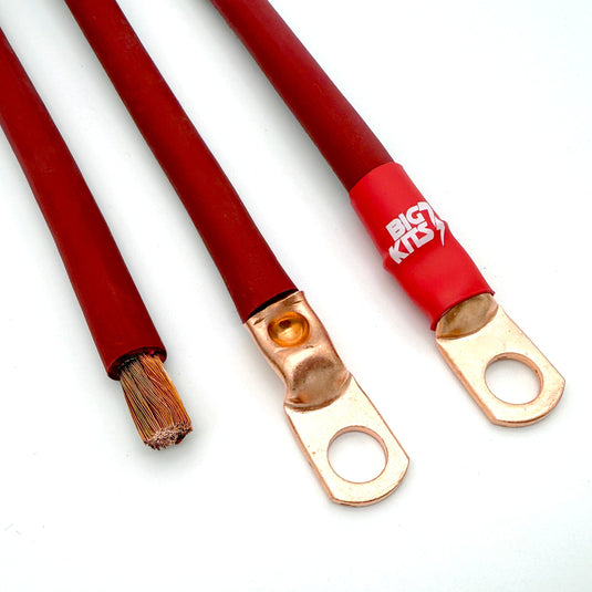 Big7Kits Battery And Electrical Jeep Grand Cherokee WJ Big 7 Battery Cable Kit (1999-2005)