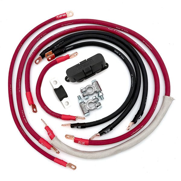 Big7Kits Battery And Electrical Jeep Wrangler JK Big 7 Battery Cable Kit (2007-2018)