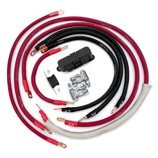 Big7Kits Battery And Electrical Jeep Wrangler JK Big 7 Battery Cable Kit (2007-2018)