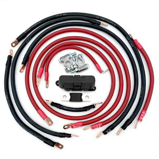 Big7Kits Battery And Electrical Jeep Wrangler JL Big 7 Battery Cable Kit (2018 - 2024)