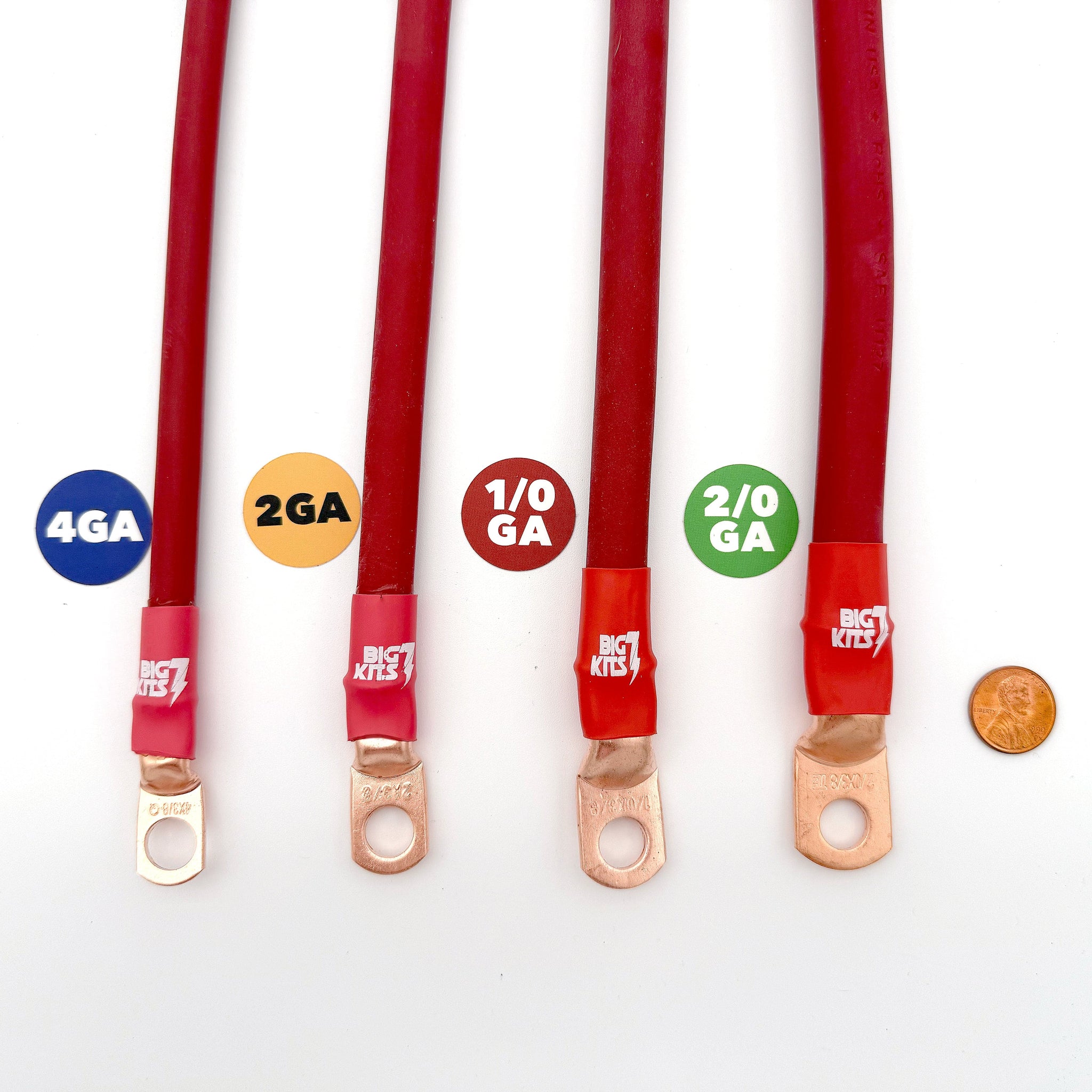 Big7Kits Battery And Electrical Toyota 4Runner Big 7 Battery Cable Kit (Gen 1 - 1984-1989)