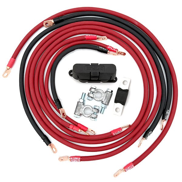 Big7Kits Battery And Electrical Toyota 4Runner Big 7 Battery Cable Kit (Gen 1 - 1984-1989)