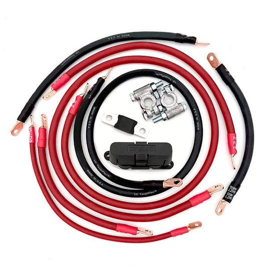 Big7Kits Battery And Electrical Toyota 4Runner Big 7 Battery Cable Kit (Gen 2 - 1990-1995)