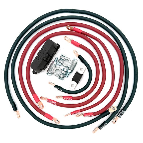 Big7Kits Battery And Electrical Toyota 4Runner Big 7 Battery Cable Kit (Gen 4 - 2003-2009)